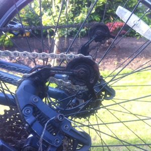 Rear derailleurs