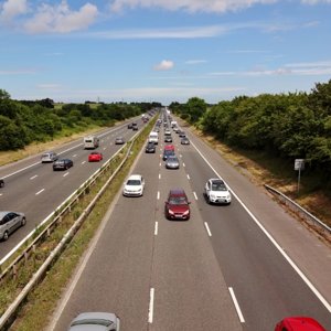 Traffic on the M5