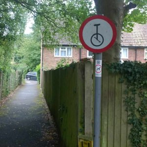No Unicyling