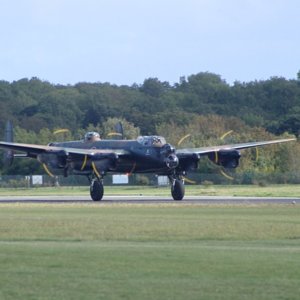 BBMF Lanc Kemble Battle of Britain Air Day.