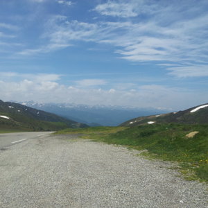 West from Col de Pailheres