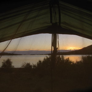 Camping by Loch Ailort