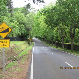 Partway up Mt Macedon, west of Melbourne, Australia.