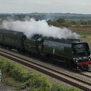 Tangmere. Battle of Britain Class  loco.