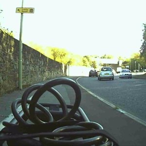 Shared Cycle track path