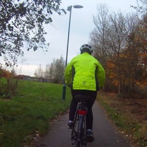 17/11/2017 6 approaching Fellgate Metro Station