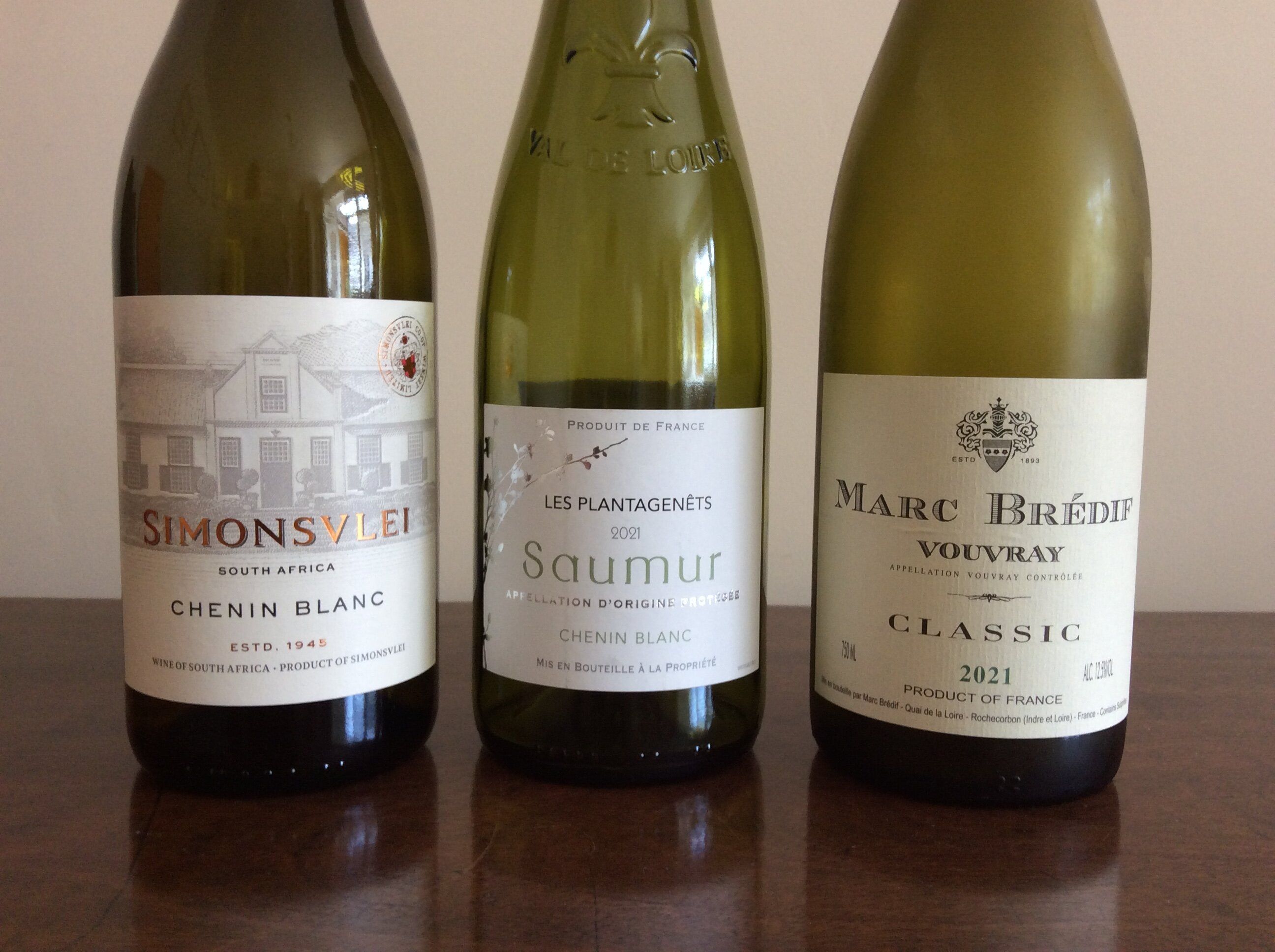 3 x Chenin Blanc