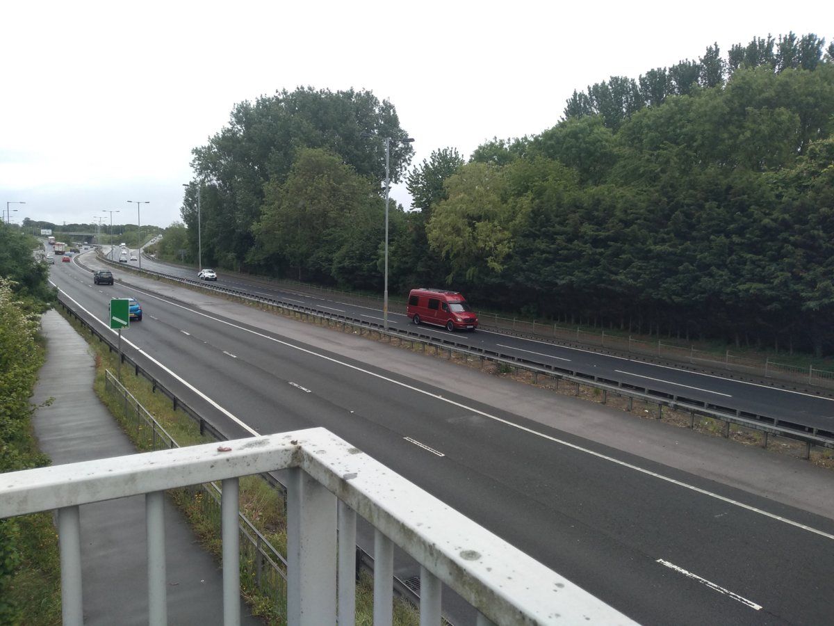 A63 cycle path