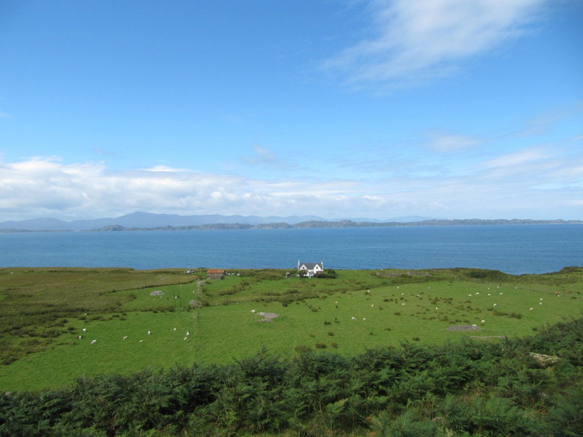 Applecross coastal road