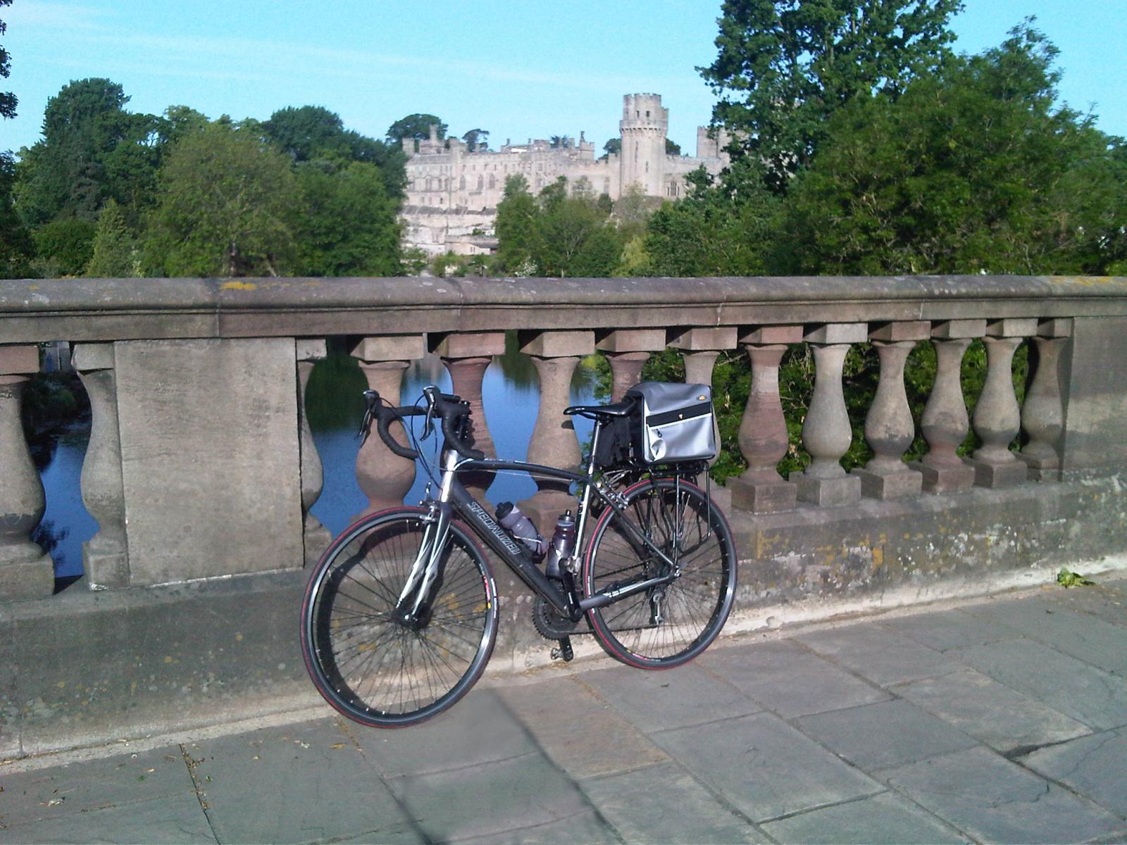 Bike and Warwick Castle.jpg