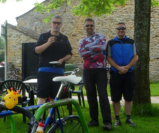 Cafe stop at Slaidburn.JPG