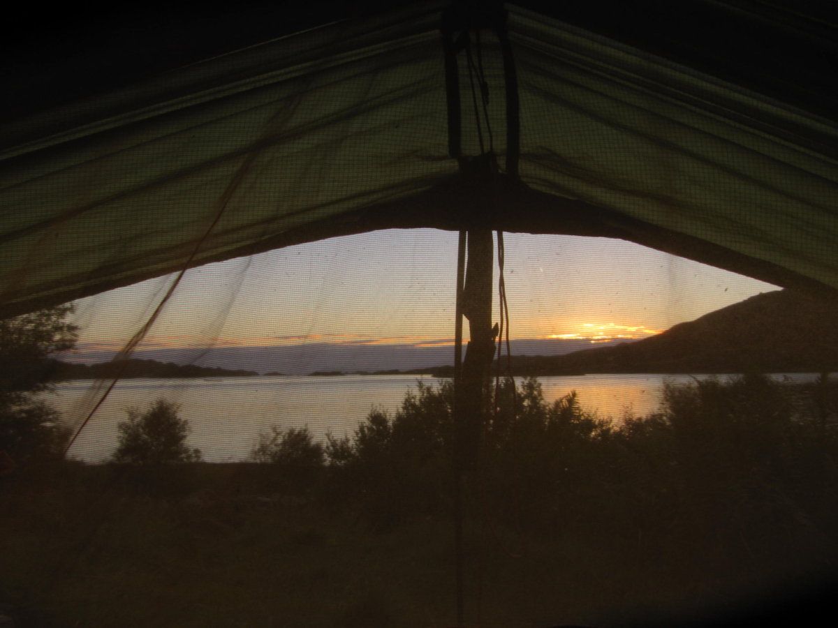 Camping by Loch Ailort