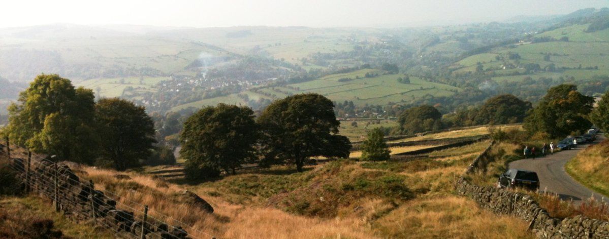 Curbar Edge view