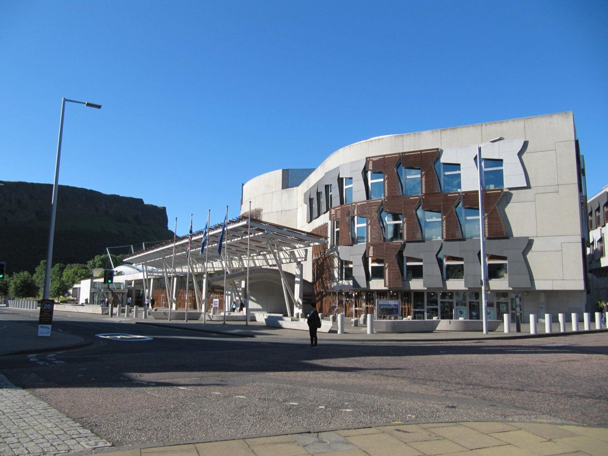 Edinburgh - Scottish Parliament building