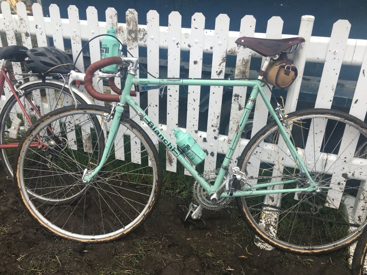 Eroica Britannia 2016 - very muddy century