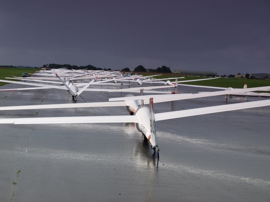 Flock of gliders