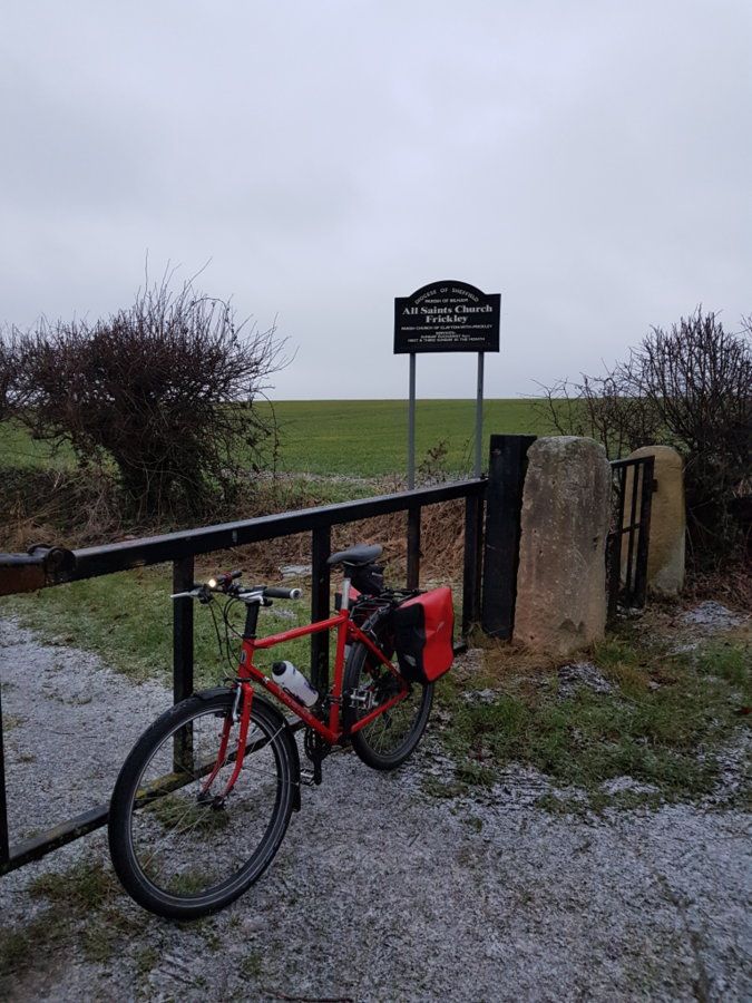 Frickley church gates