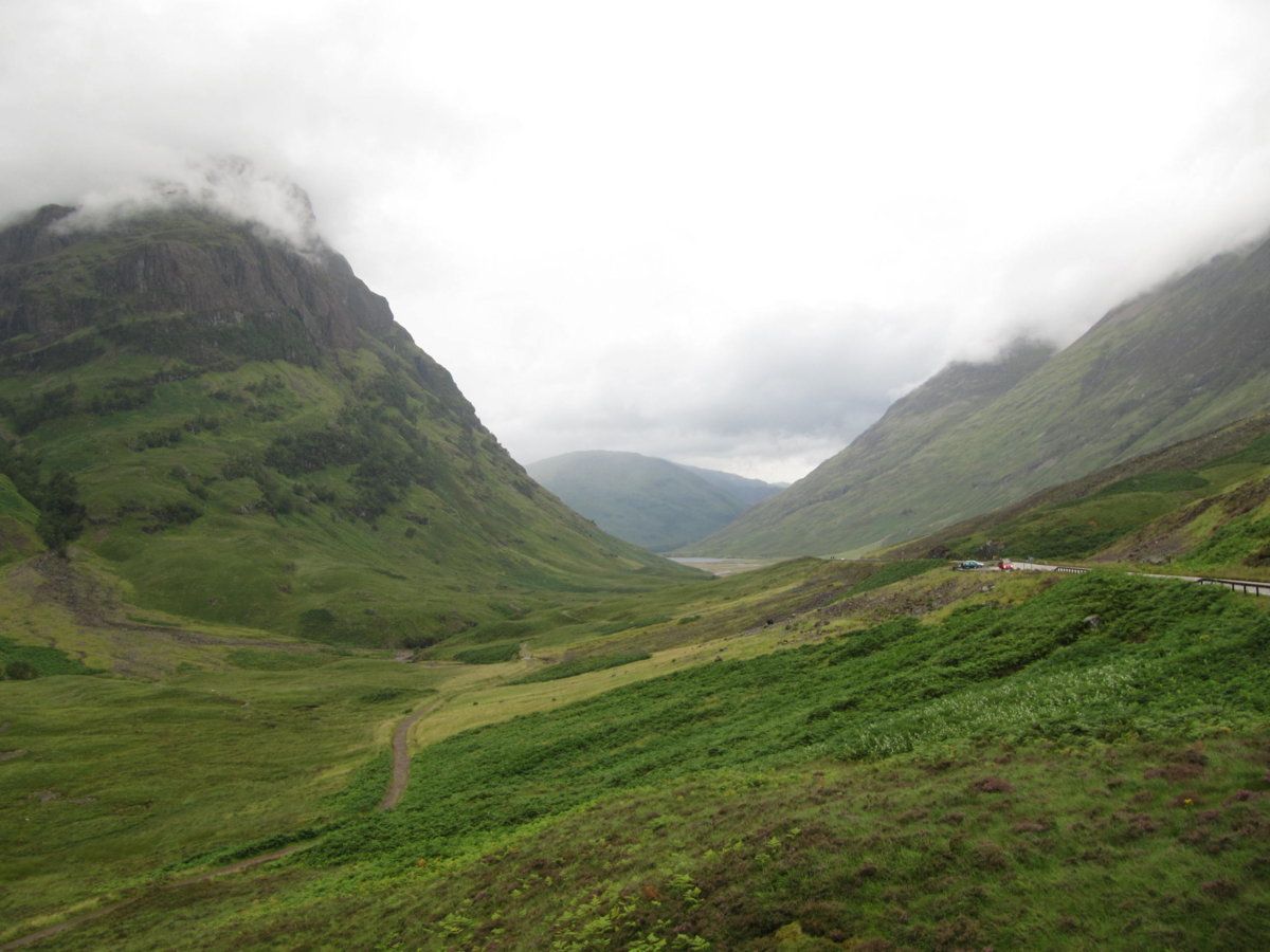 Glencoe, on the A82