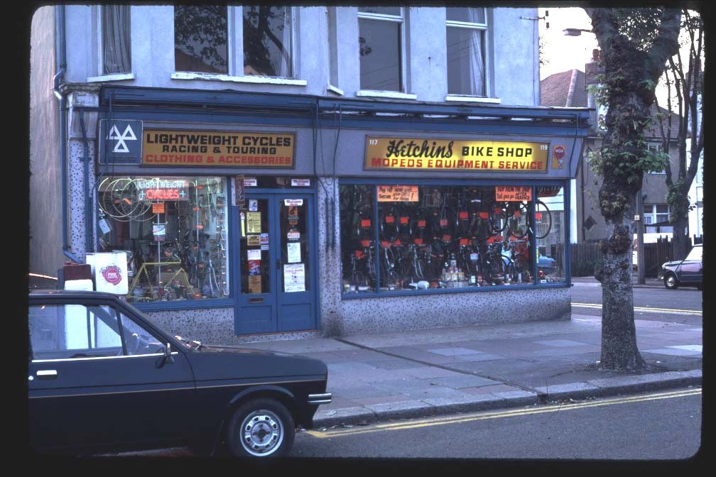 Hetchin's Southend Shop in the 1980s