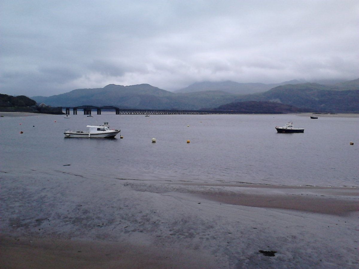 Mawddach Estuary and Barmouth Bridge