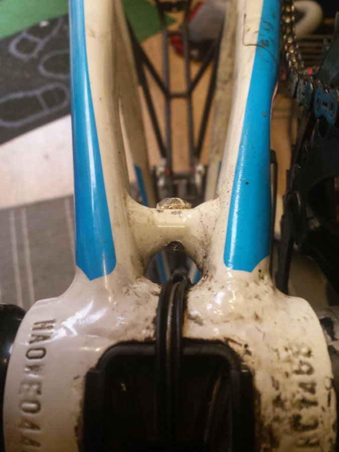 Mudguard drilling