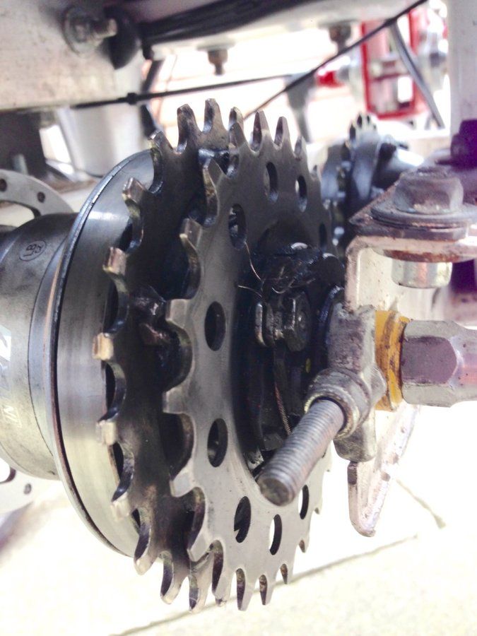 Nexus 7-Speed Hub with 24t & 26t sprockets