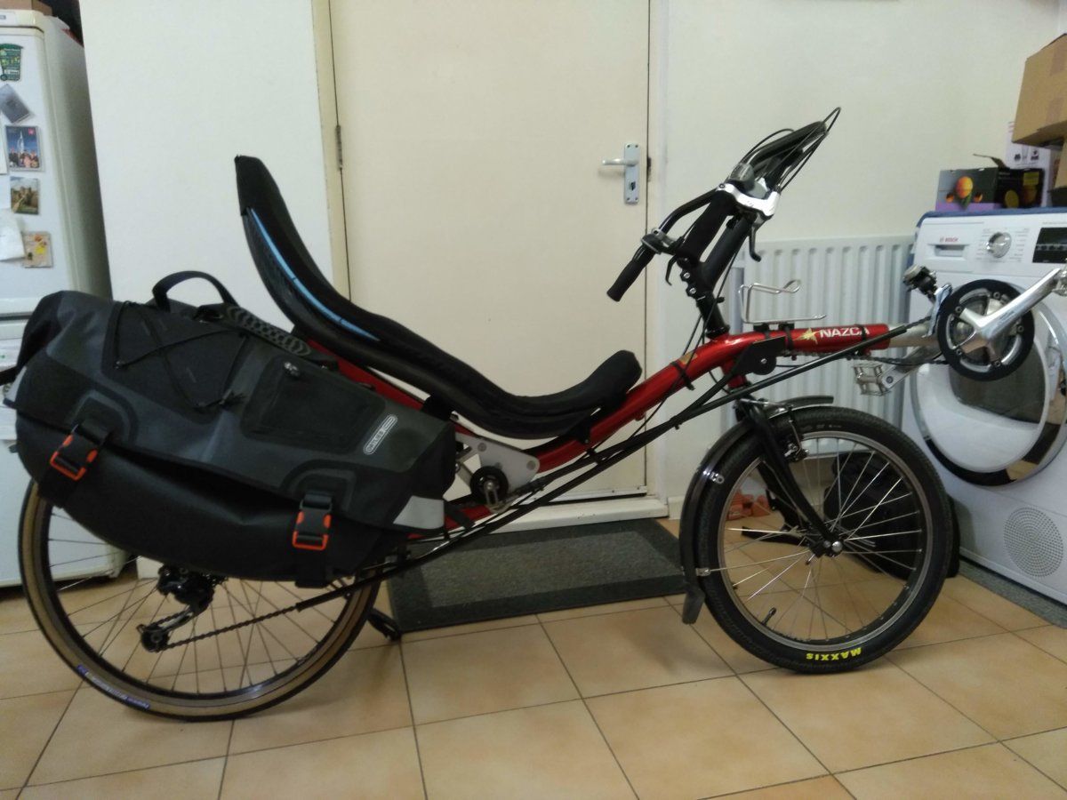 ortlieb recumbent bag