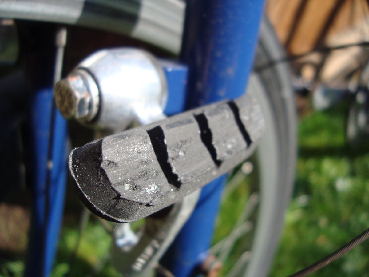 Particles Embedded In Brake Block