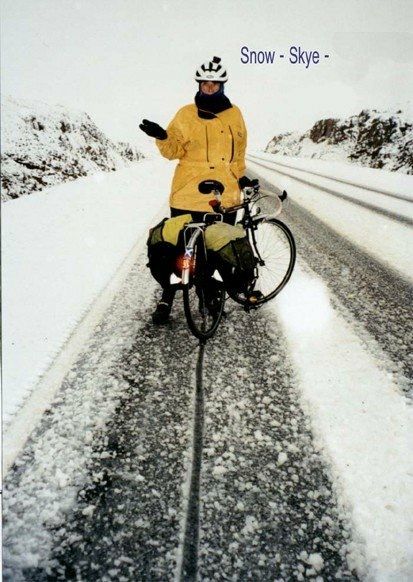 Snow on Skye.