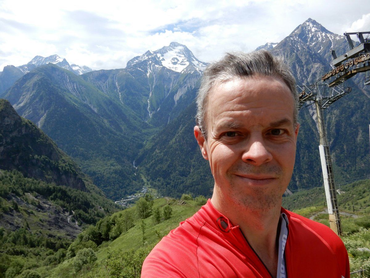 Southern view from Les Deux Alpes