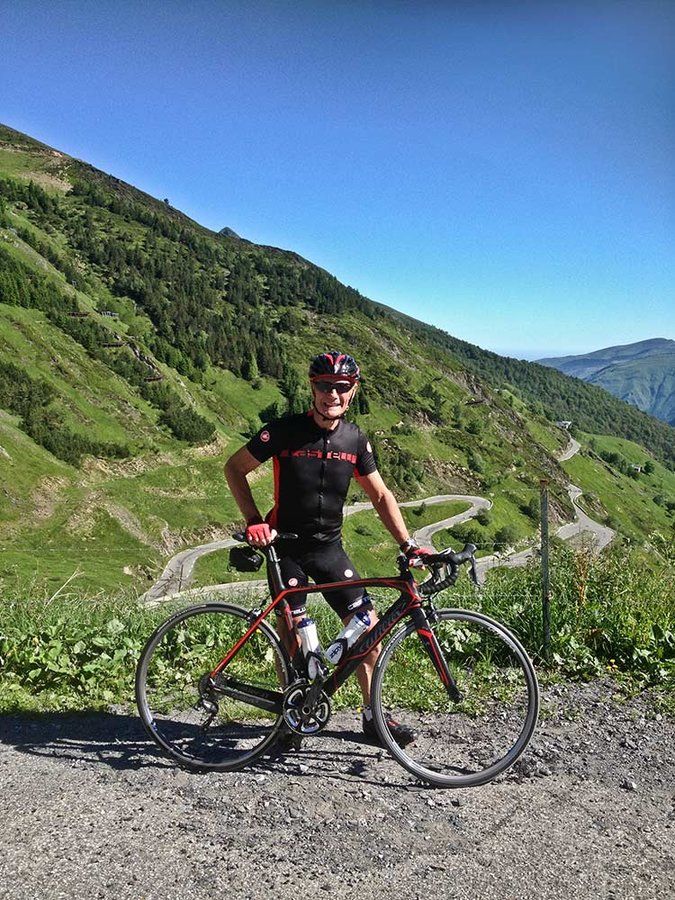 The top of Luz Ardiden