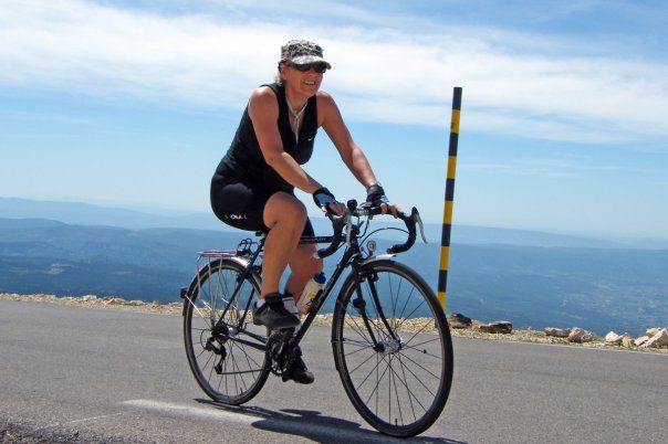 Tourer on Mont Ventoux