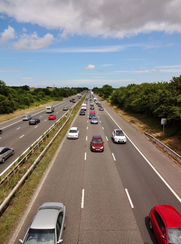 Traffic on the M5