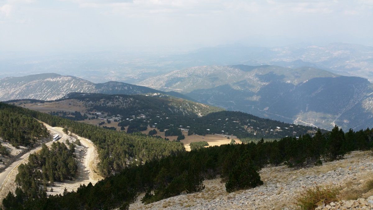 View from Mont Ventoux