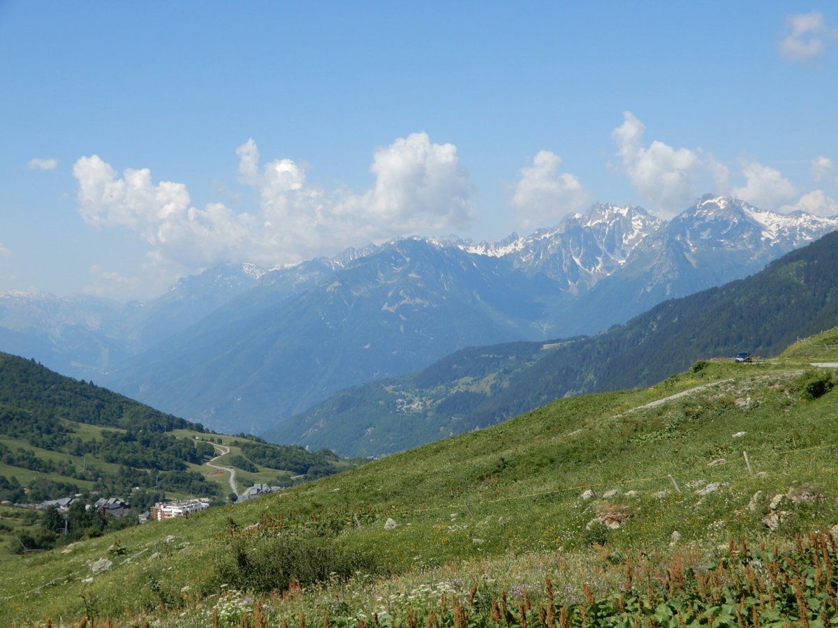 View south from near Col de la Madeleine