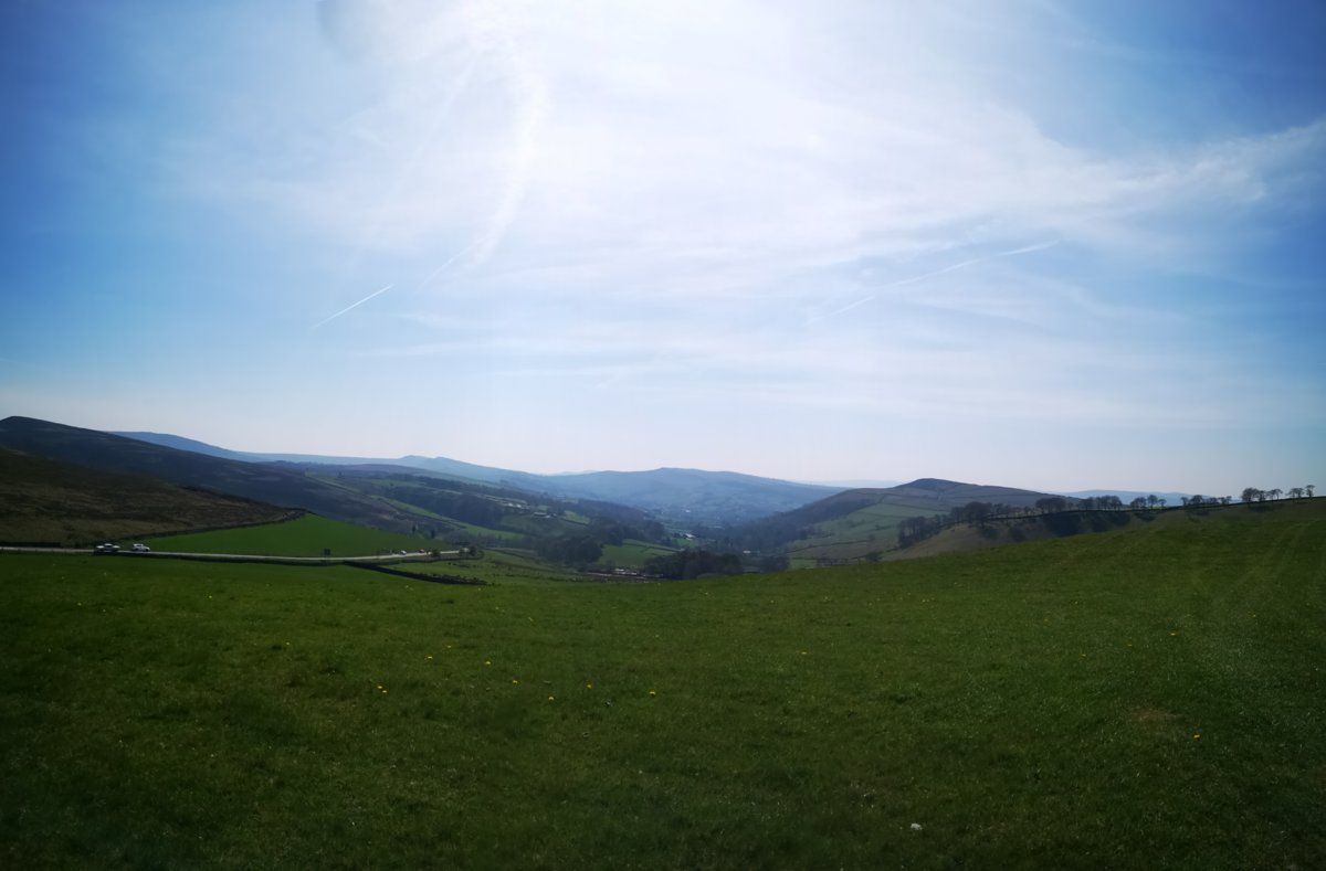 View towards Hayfield