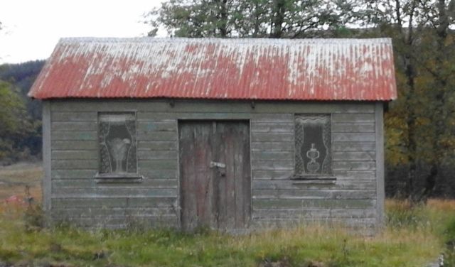 Wee house at the station