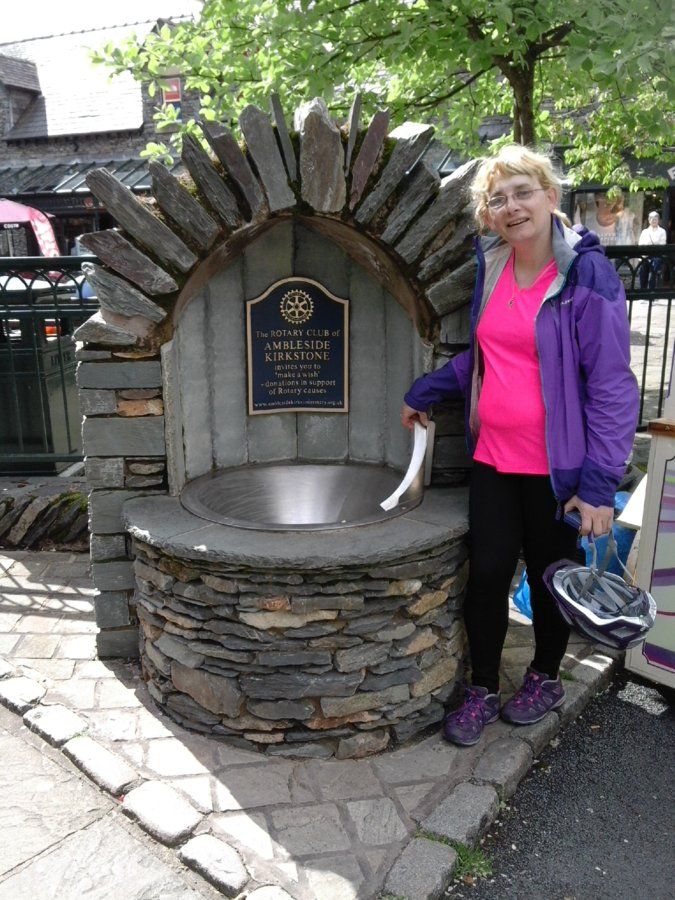 Wishing well at Ambleside