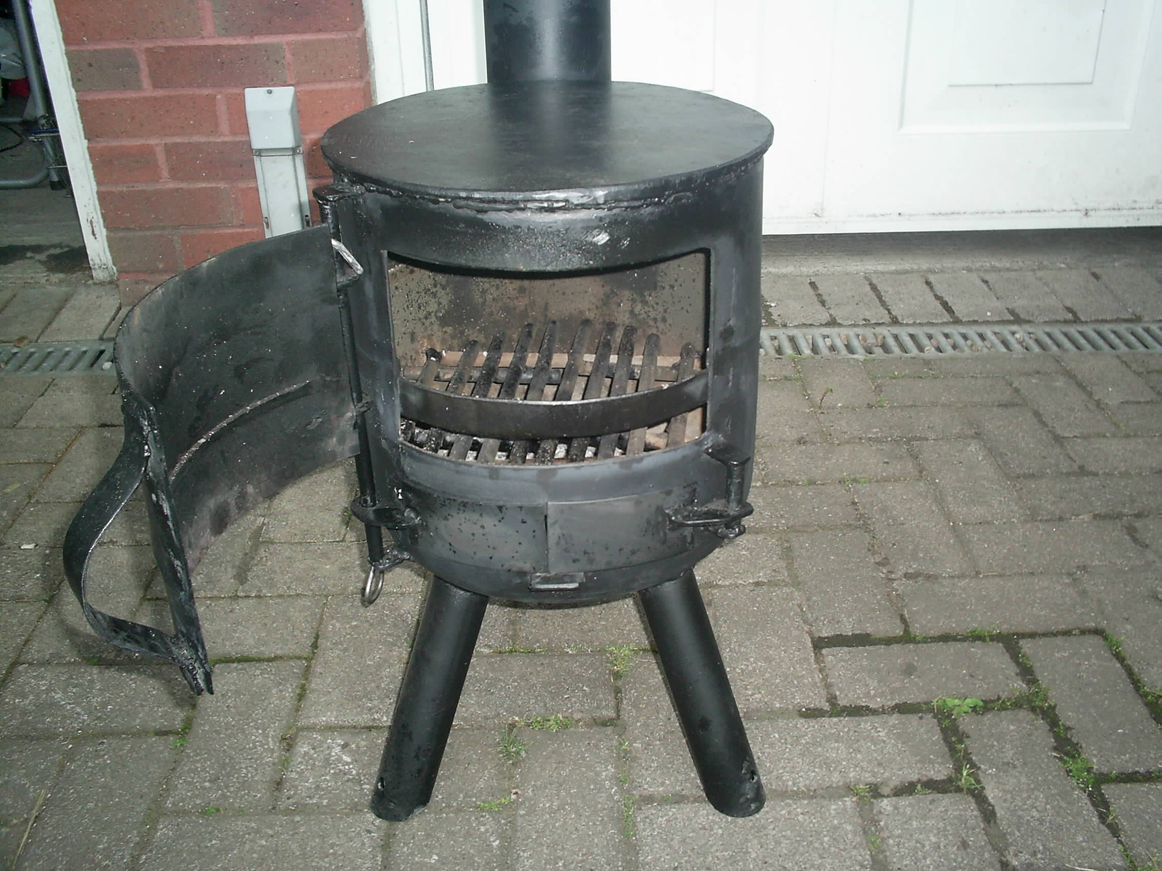 wood stove